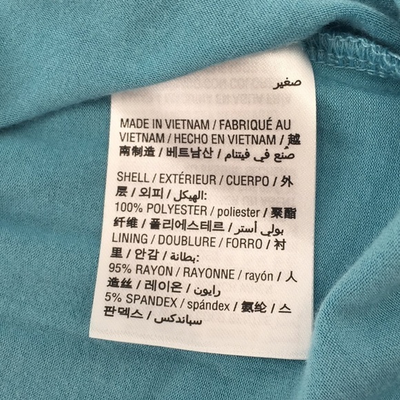 Nwt Bar III Split Back Layered Tank Top Blue Sm - Picture 6 of 8